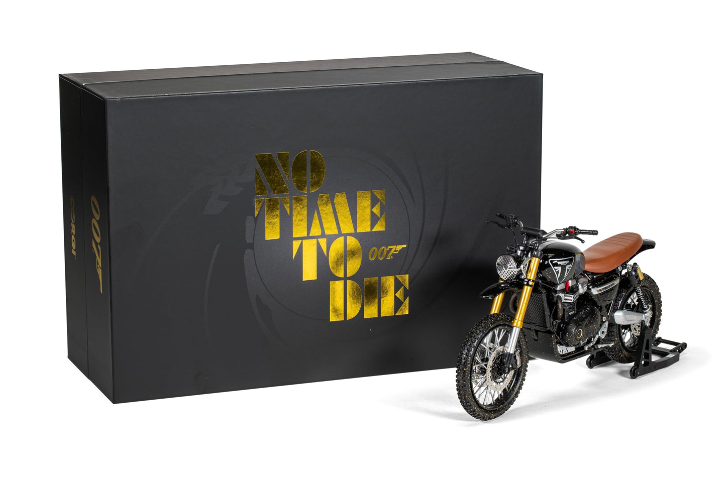 James Bond Truimph Scrambler 1200XE - 1/12 Scale Corgi CC08403