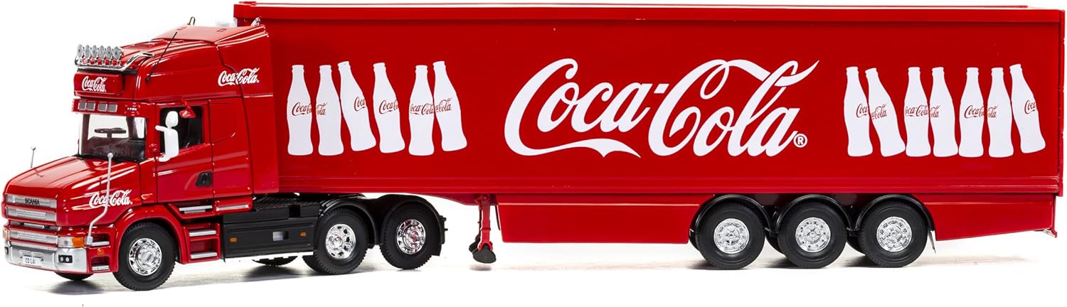 Camion Scania Coca Cola Corgi Vanguards 1/50 - Collection Ixo - Prévente