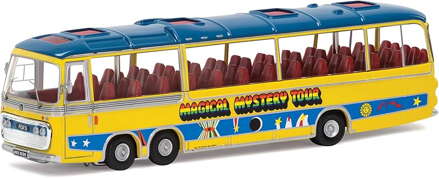 The Beatles Magical Mystery Tour Bus - 1/76 Scale Corgi CC42419