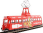 Coca-Cola Single Decker Tram - 1/76 Scale Corgi CC44013