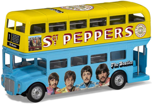 The Beatles London Bus 'Sgt Pepper's Lonley Hearts Club Band' - 1/64 Scale Corgi CC82339