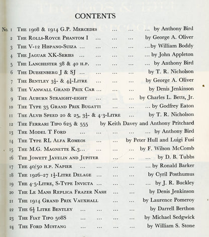 Classic Car Profiles 1-24 - Profile Publications CCP1