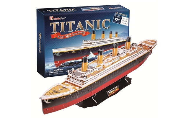 Titanic (Large) 3D Puzzle 113pcs - Cubic Fun CFT4011H