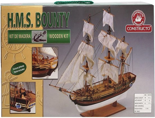 HMS Bounty (Including paint) - 1/110 Scale Constructo 80621