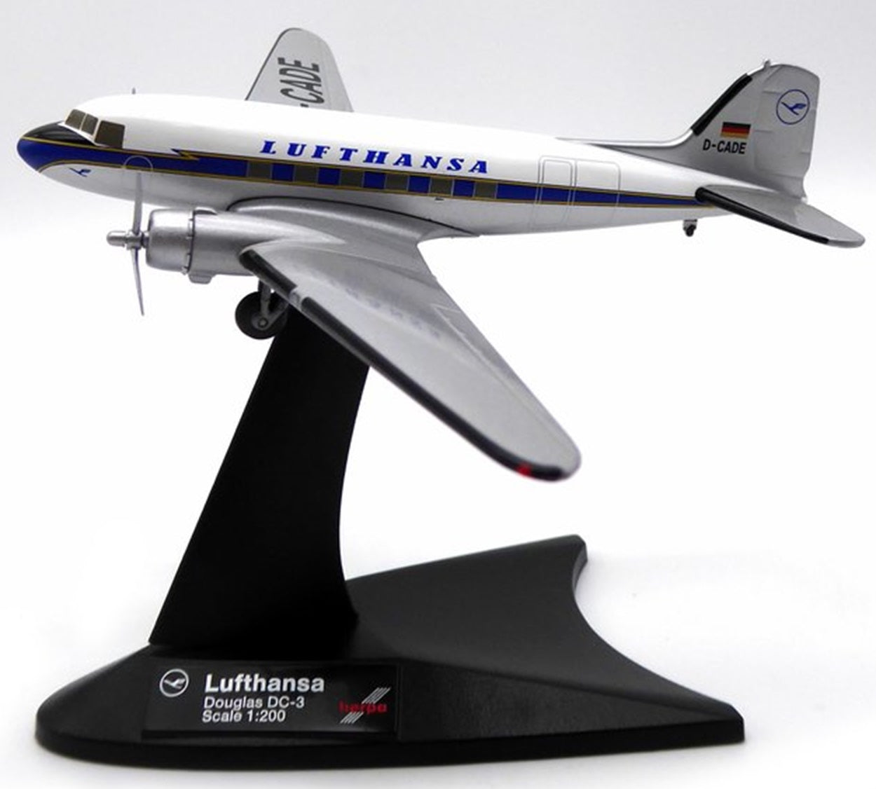 Miniatura Diecast 1/144, Douglas Dc3 Lufthansa, Corgi | Cuotas sin interés
