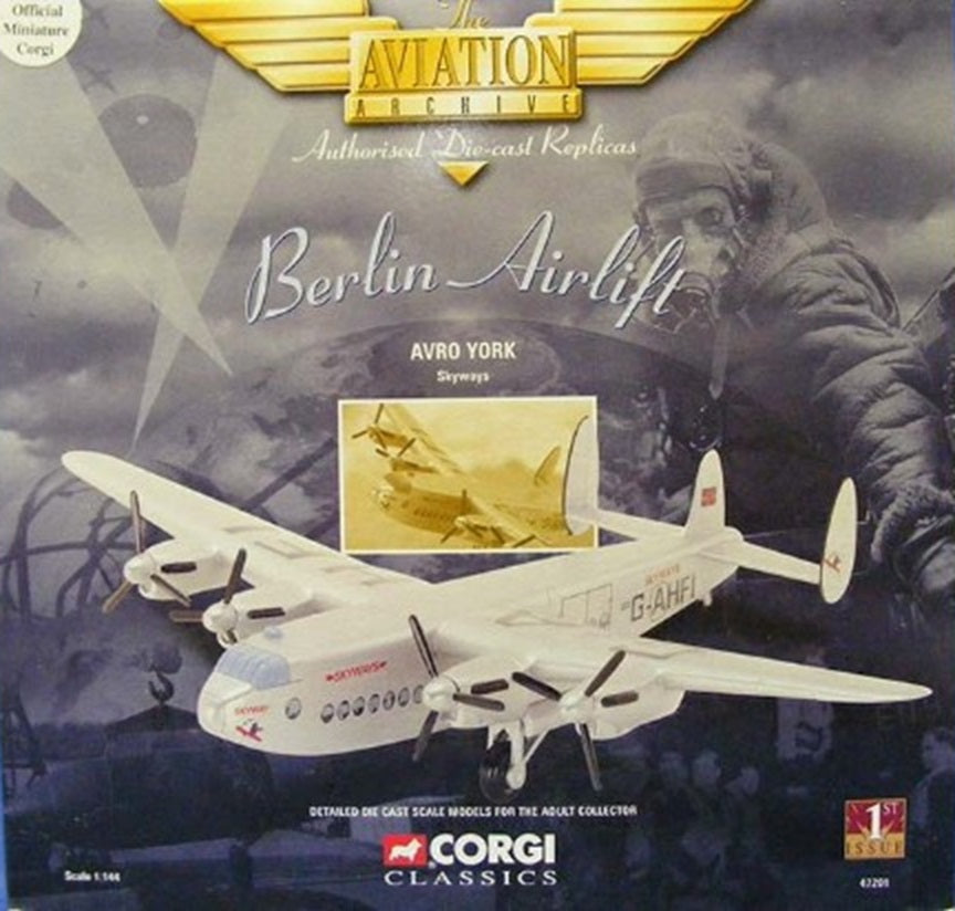 AVRO York Skyways 1/144 Scale Corgi COR47201
