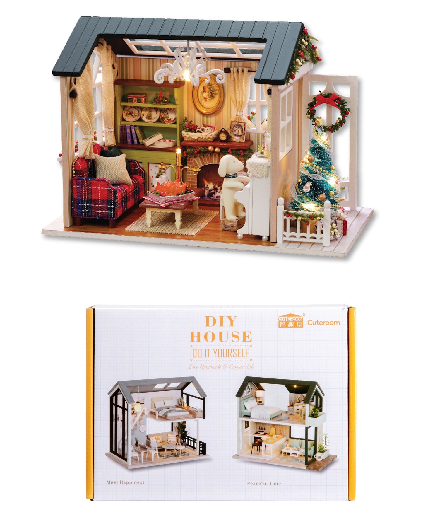 Holiday Times Cute Room Dollhouse CR8009