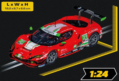 DIGITAL Ferrari 296 GT3 "AF Corse, #21" 1/24 Scale Carrera Car23965