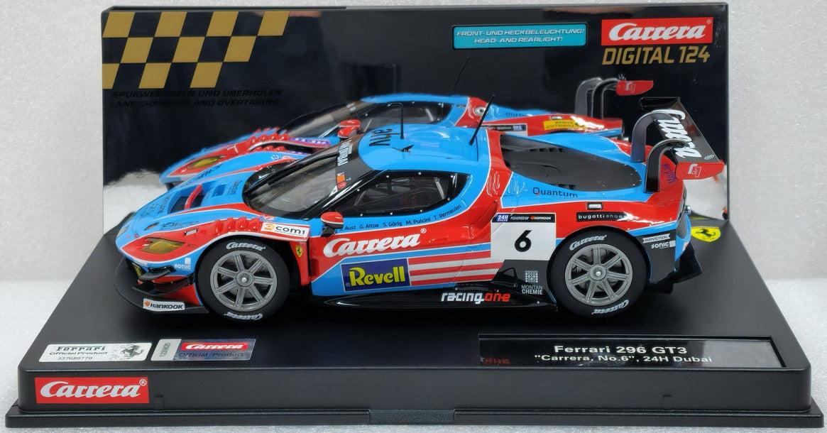 DIGITAL Ferrari 296 GT3 "#20" 24H Dubai 1/24 Scale Carrera Car23981