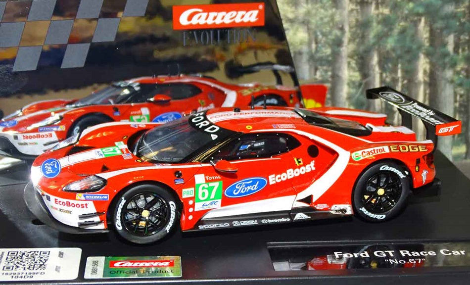 EVO Ford GT Race Car "#67" 1/32 Scale Carrera Car27699