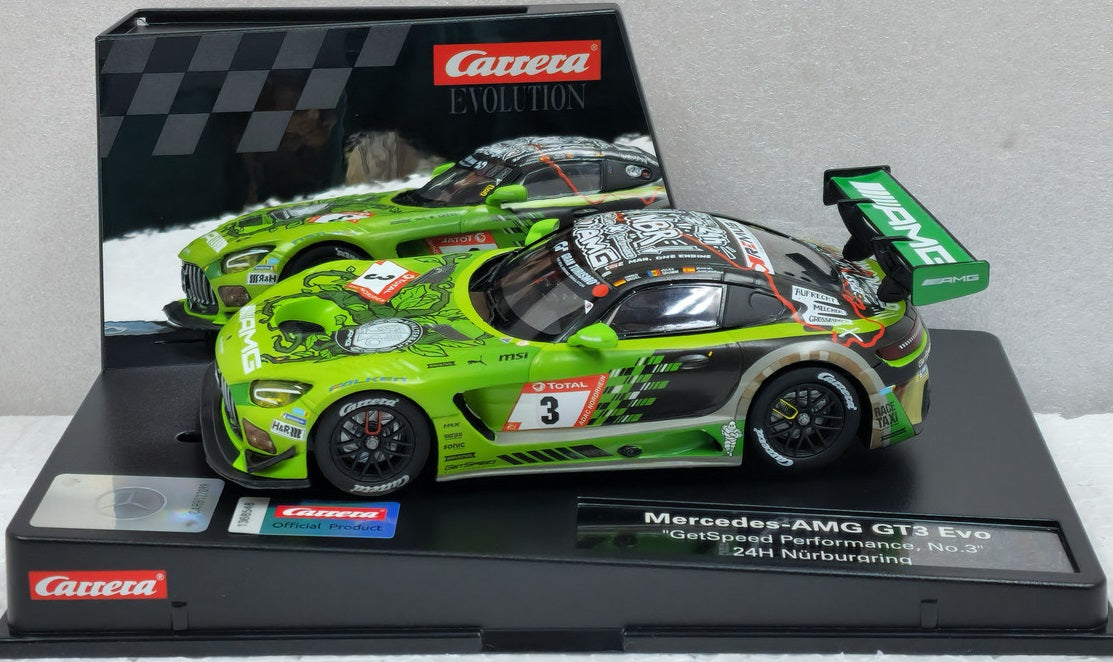 EVO Mercedes-AMG GT3 Evo "#3" 24H N-ring 1/32 Scale Carrera Car27776