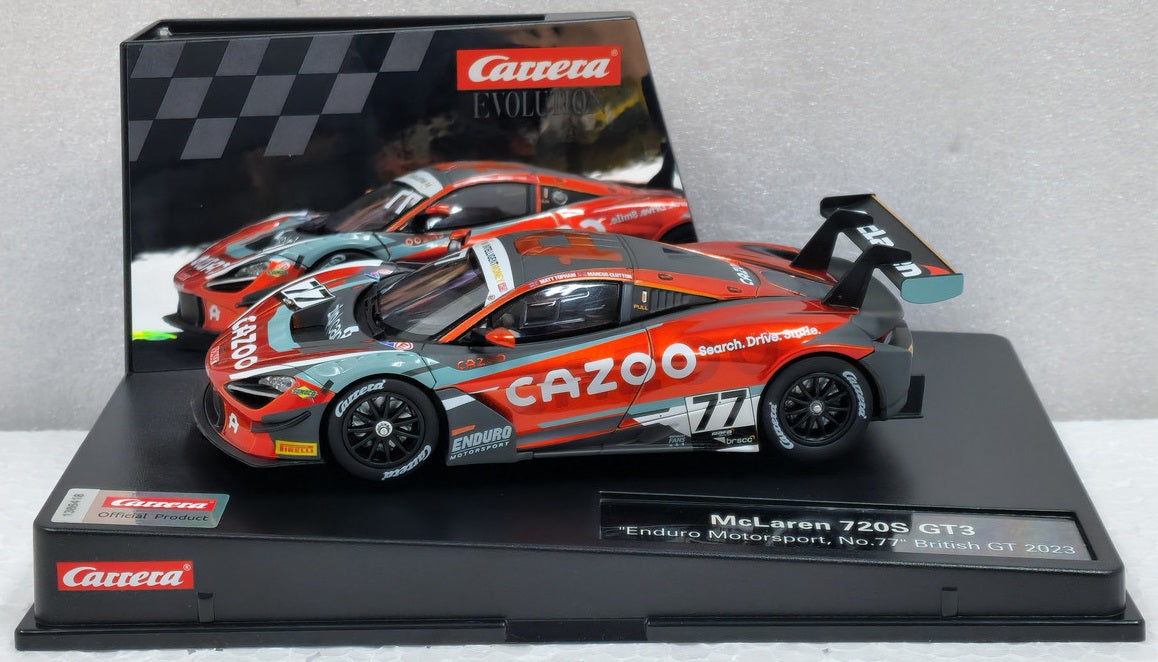 EVO McLaren 720S GT3 "Enduro, #77" British GT 2023 1/32 Scale Carrera Car27782