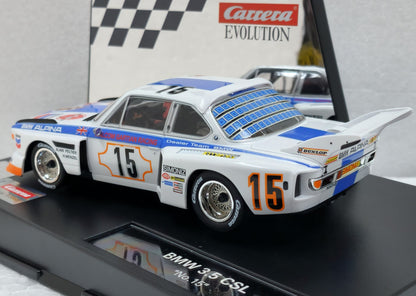 EVO BMW 3.5 CSL "#15" 1/32 Scale Carrera Car27789