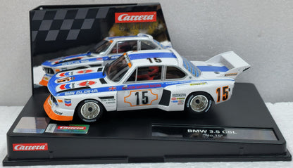 EVO BMW 3.5 CSL "#15" 1/32 Scale Carrera Car27789