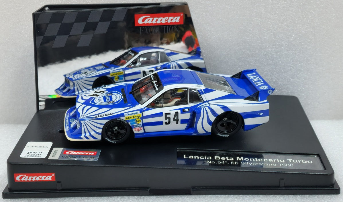 EVO Lancia Beta Montecarlo Turbo "#54" 1980 1/32 Scale Carrera Car27791.