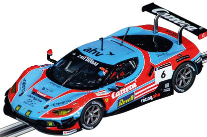 EVO Ferrari 296 GT3 "Carrera, #20" 24H Dubai 1/32 Scale Carrera Car27800