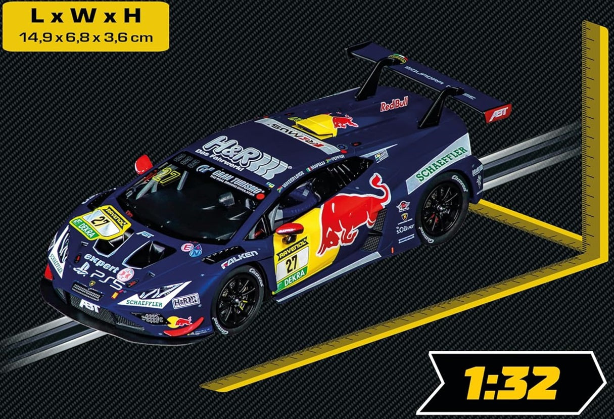 EVO Lamborghini Huracán GT3 Evo2 "Abt #27" Red Bull 1/32 Scale Carrera Car27813