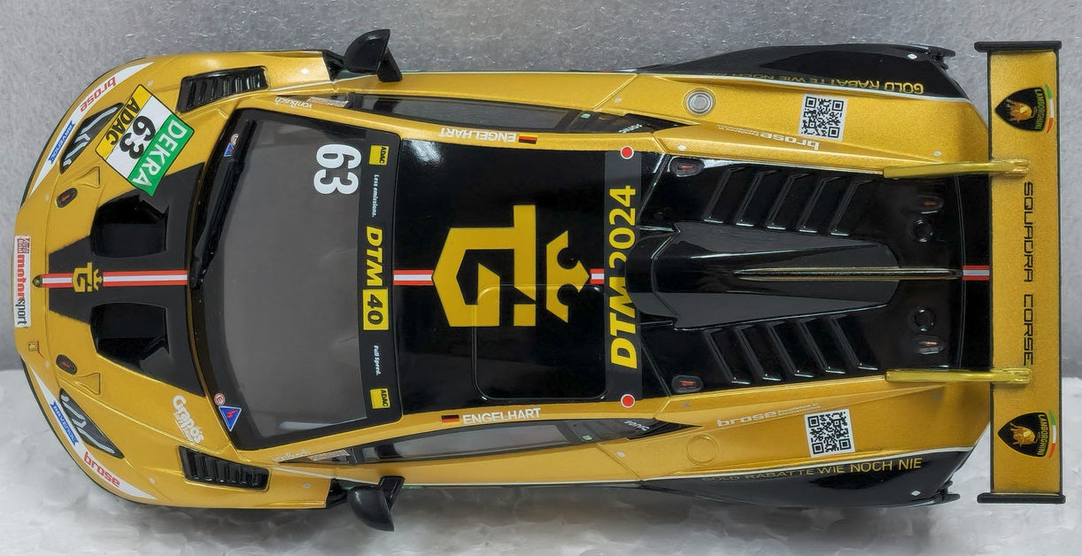 EVO Lamborghini Huracán GT3 Evo2 #63 DTM 2024 1/32 Scale Carrera Car27814
