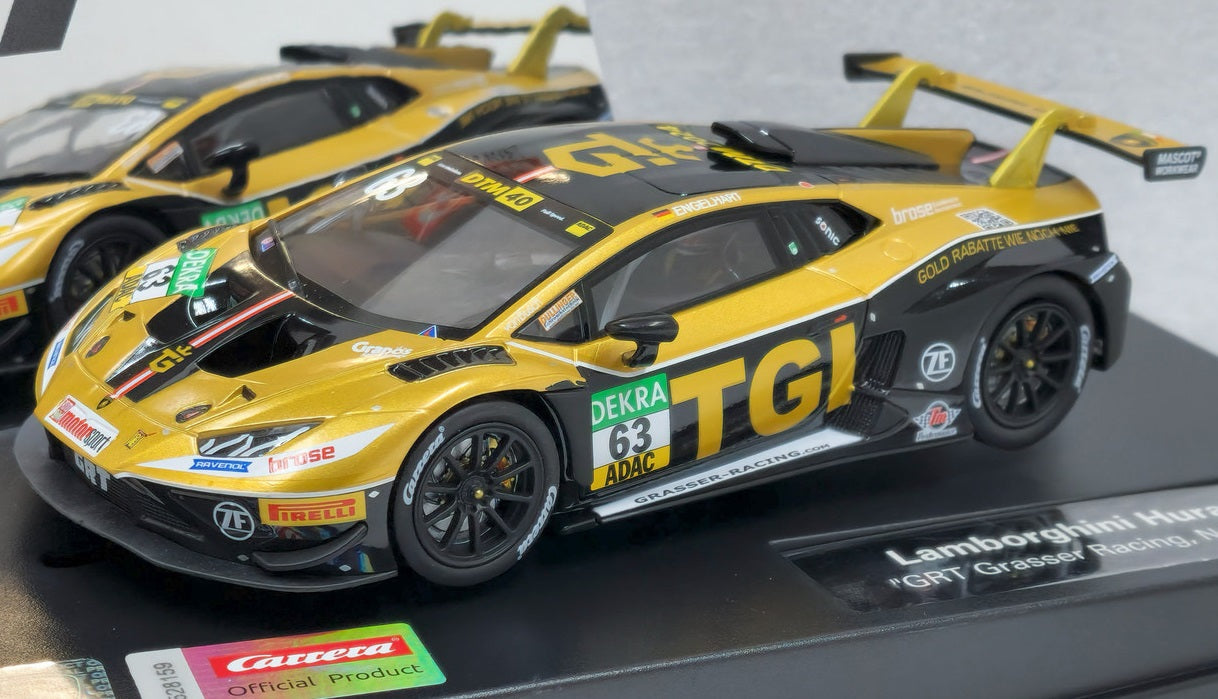 EVO Lamborghini Huracán GT3 Evo2 #63 DTM 2024 1/32 Scale Carrera Car27814