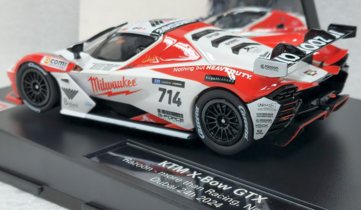 EVO KTM X-Bow GTX "Razoon #714" Dubai 24h 2024 1/32 Scale Carrera Car27823