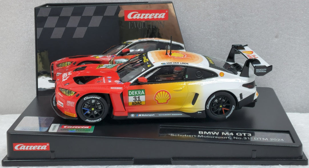 EVO BMW M4 GT3 "Schubert Motorsport #31" DTM 2024 1/32 Scale Carrera Car27830