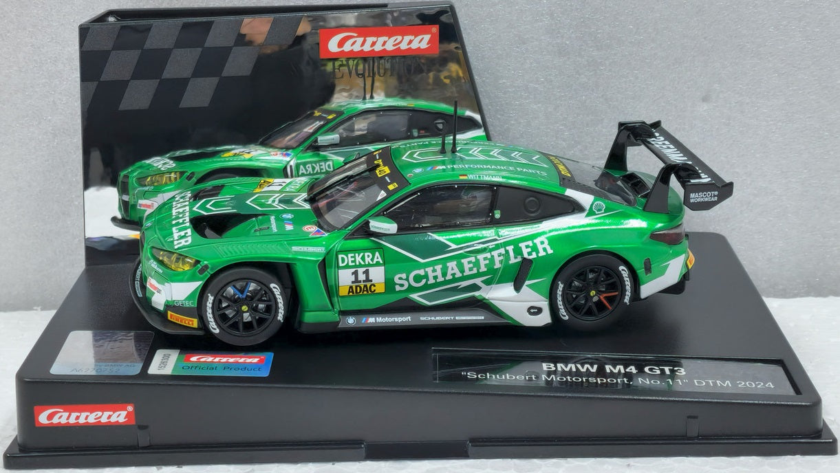 EVO BMW M4 GT3 "Schubert Motorsport #11" DTM 2024 1/32 Scale Carrera Car27831