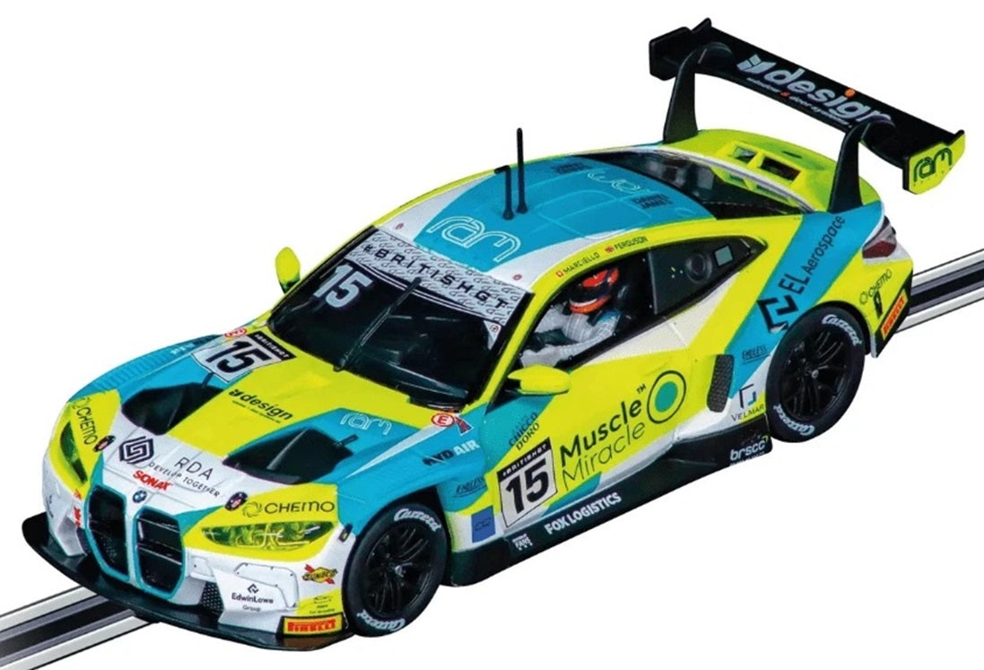 EVO BMW M4 GT3 "RAM Racing #15" British GT 2024 1/32 Scale Carrera Car27832