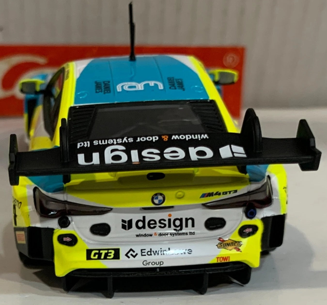 EVO BMW M4 GT3 "RAM Racing #15" British GT 2024 1/32 Scale Carrera Car27832