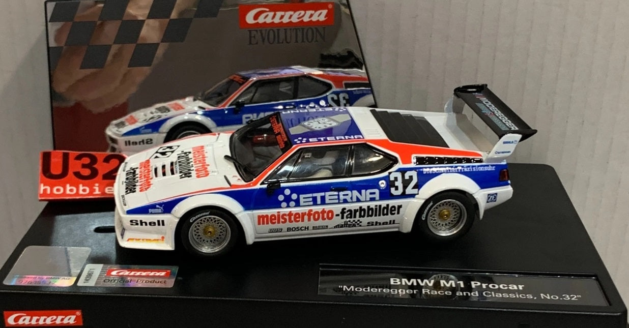 EVO BMW M1 Procar "Moderegger #32" 1/32 Scale Carrera Car27833