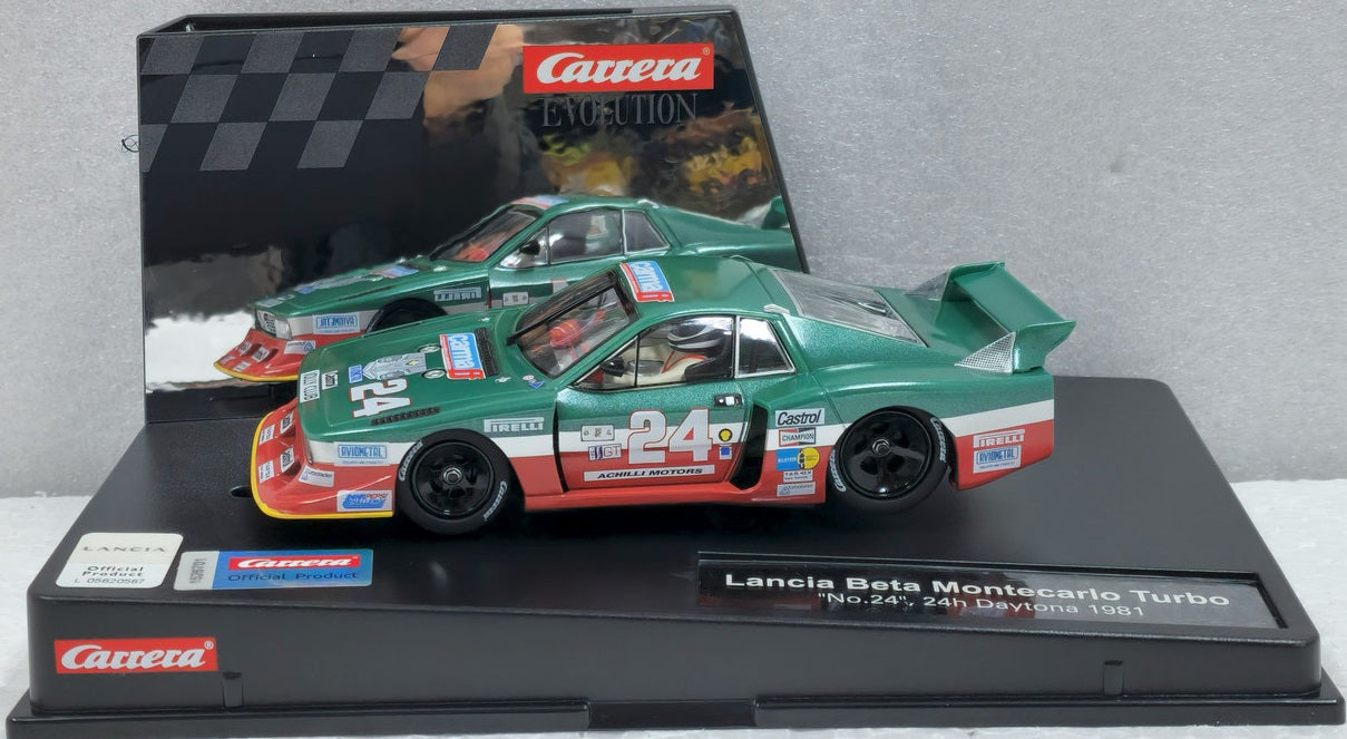 EVO Lancia Beta Montecarlo Turbo #24 24hDaytona81 1/32 Scale Carrera Car27836