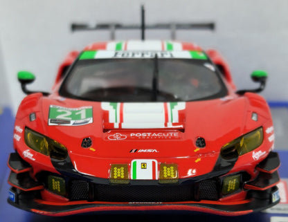 DIGITAL Ferrari 296 GT3 "AF Corse, #21" 1/32 Scale Carrera Car32001