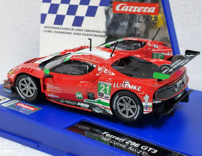 DIGITAL Ferrari 296 GT3 "AF Corse, #21" 1/32 Scale Carrera Car32001