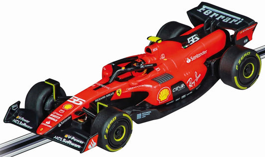 GO!!! Ferrari F1 SF-23 - C. Sainz #55 1/43 Scale Carrera Car64239