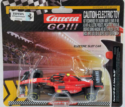 GO!!! Ferrari F1 SF-23 - C. Sainz #55 1/43 Scale Carrera Car64239