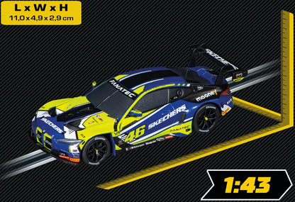 GO!!! BMW M4 GT3 "Valentino Rossi" 1/43 Scale Carrera Car64246