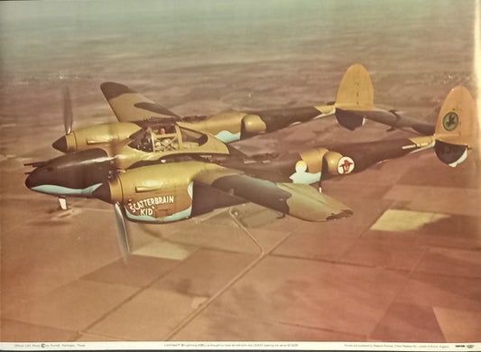 Lockheed P-38 Lightning Poster - D-14