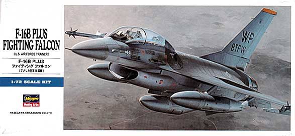 F-16B Plus Fighting Falcon - 1/72 Scale Hasegawa D14