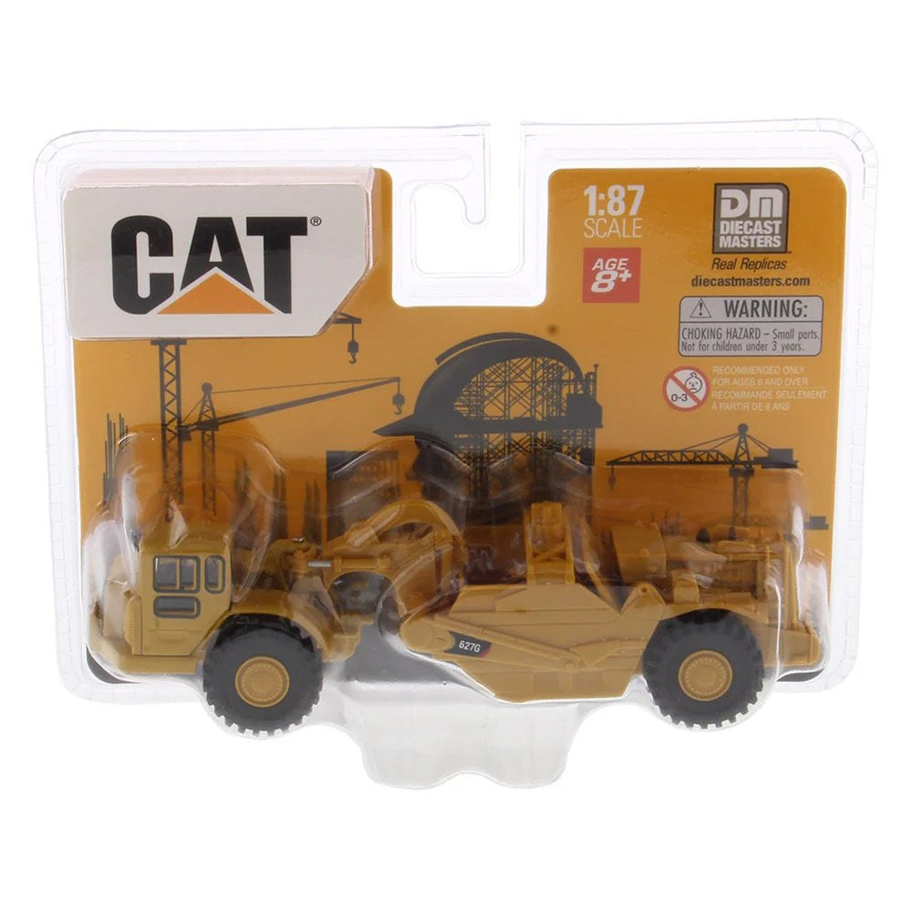 CAT 627G Auger Scraper   - 1/87 Scale Diecast Masters DM84405
