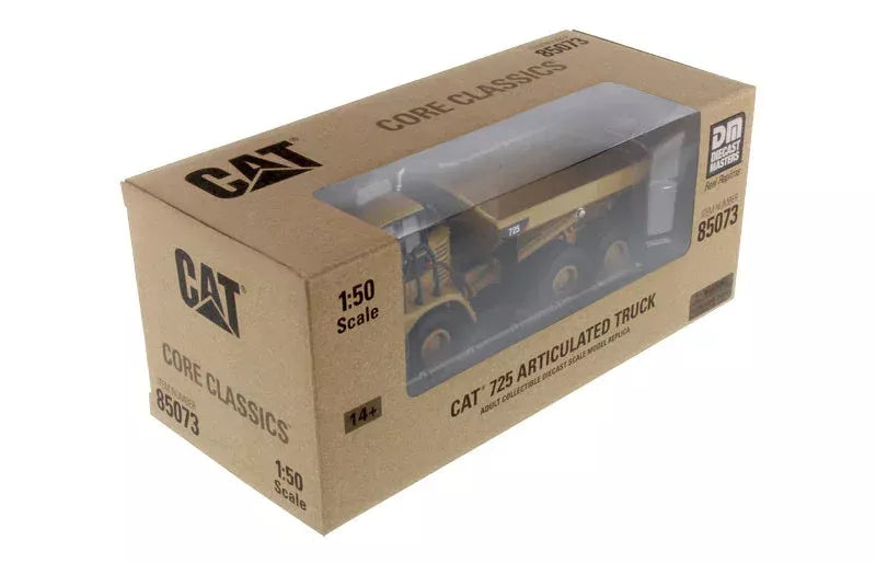 CAT 725 Articulated Truck CC - 1/50 Scale Diecast Masters DM85073C
