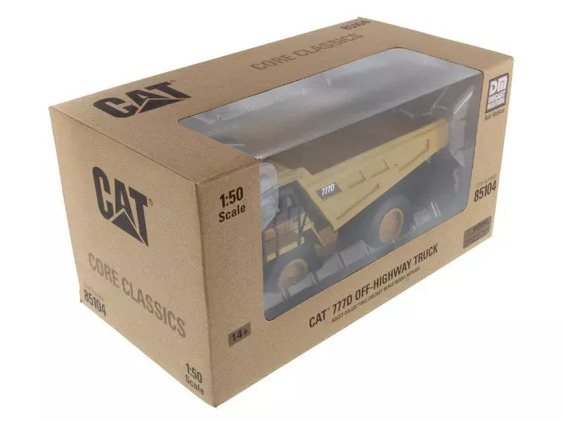 CAT 777D Off-Highway Truck CC - 1/50 Scale Diecast Masters DM85104C