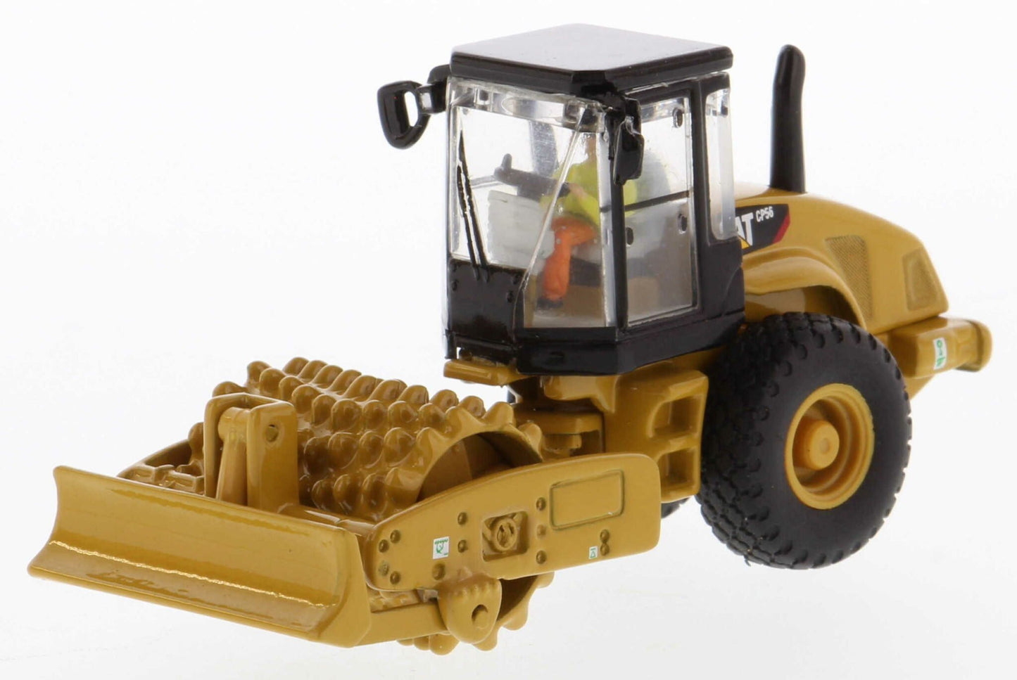 CAT CP56 Padfoot Drum Vibratory Compactor - 1/87 Scale Diecast Masters DM85247