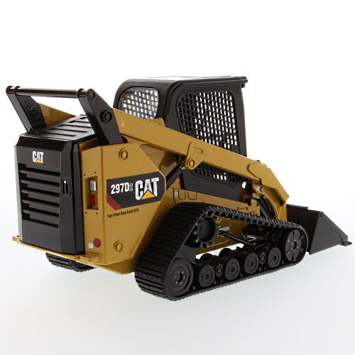 CAT 297D2 Multi Terrain Loader with attachments HL - 1/16 Scale Diecast Masters DM85603
