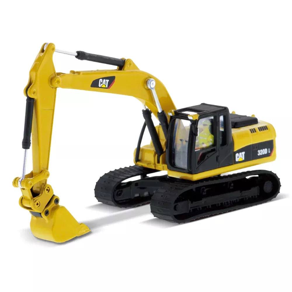 CAT 320D L Hyd. Excavator with multiple tools HL - 1/87 Scale Diecast Masters DM85652