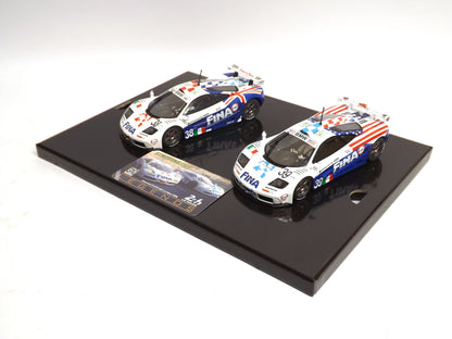 McLaren F1 GTR Fina Twin Pack Le Mans 19 - 1/32 Scale - Scalextric - SCAC4012A