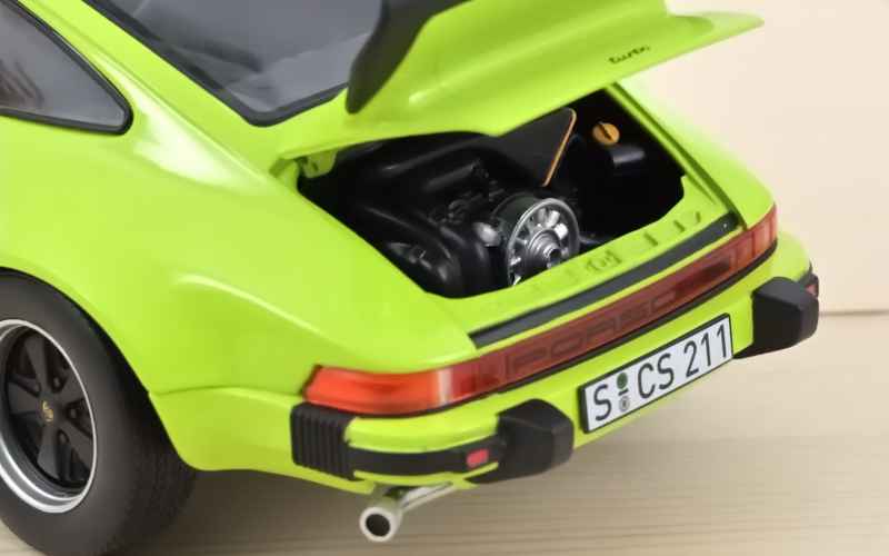 PORSCHE 911 TURBO 3,0 LIGHT GREEN 1976 1/18 Scale NOREV MTDNOR187666