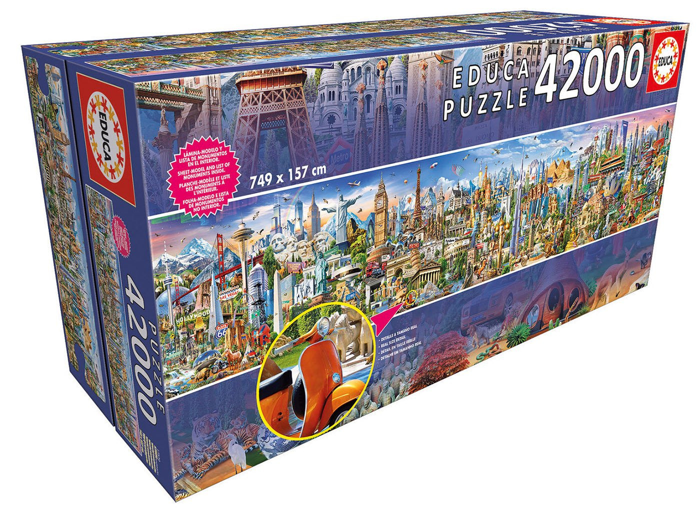 Around the World - 42000 Piece Educa Puzzles - EDU17570