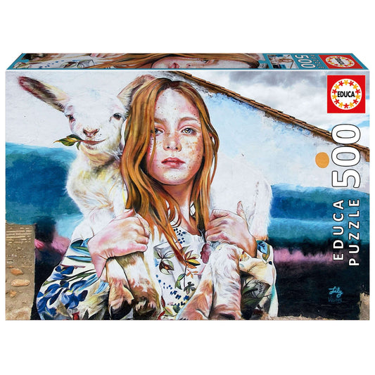 The Shepherdess, Lily Brick -500 Piece Educa Puzzle - EDU19910