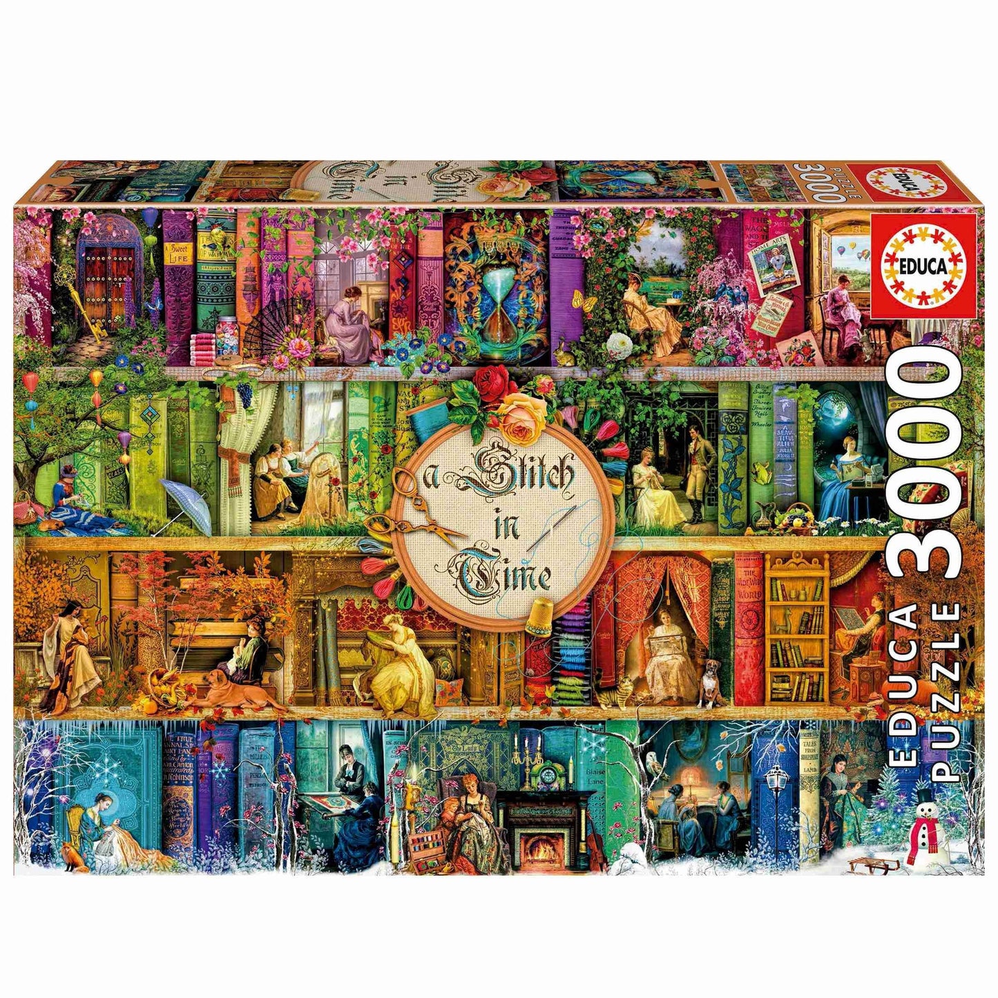 A Stitch in Time - 3000 Piece Educa Puzzle - EDU19946