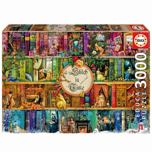 A Stitch in Time - 3000 Piece Educa Puzzle - EDU19946