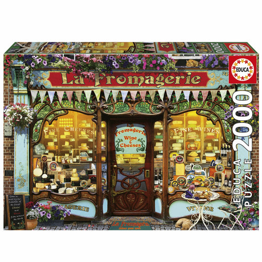 The Fine Cheese Shop - 2000 Piece Educa Puzzle - EDU20264
